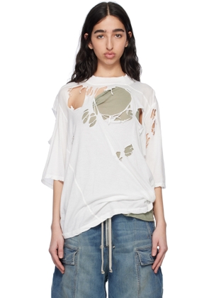 Rick Owens DRKSHDW Off-White Hollywood Walrus T-shirt