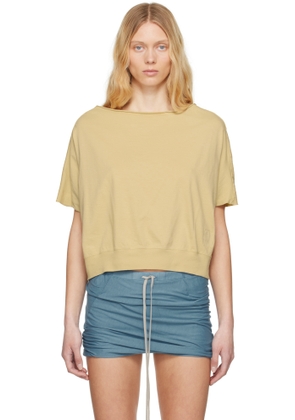 Rick Owens DRKSHDW Beige Hollywood Dagger T-shirt