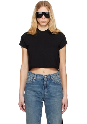 Rick Owens DRKSHDW Black Hollywood Cropped Small Level T-shirt