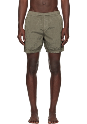 Stone Island Green B100004 Nylon Metal Swim Shorts