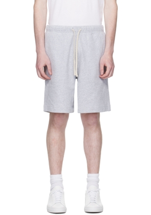 BOSS Gray BECKHAM Edition Cotton Terry Shorts