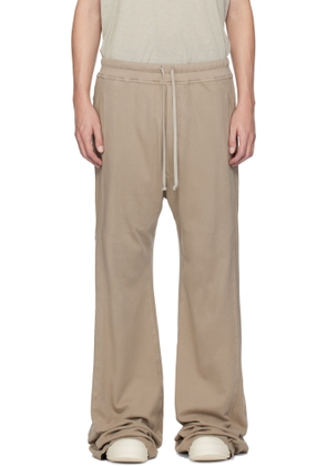 Rick Owens DRKSHDW Taupe Concordians Pusher Sweatpants