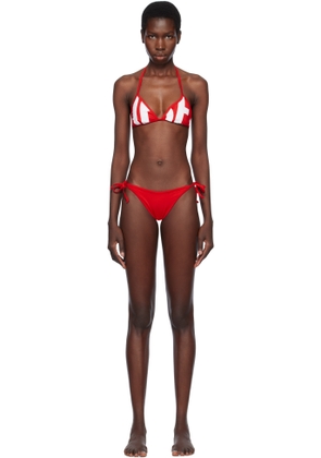 Diesel Red Bfb-Sees-A & Brazilian-D-Core Bikini