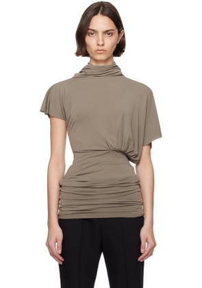 Rick Owens Lilies Gray Hollywood Lilith T-shirt