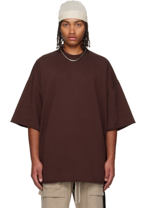 Rick Owens DRKSHDW Burgundy Concordians Tommy T-shirt