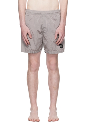 Stone Island Pink B100004 Nylon Metal ECONYL Swim Shorts