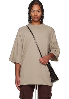 Rick Owens DRKSHDW Taupe Concordians Tommy T-shirt