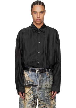 Acne Studios Black Button-Up Shirt