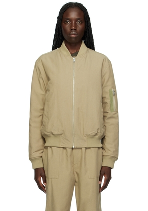 THIRD FORM Green Streetwise Bomber Jacket