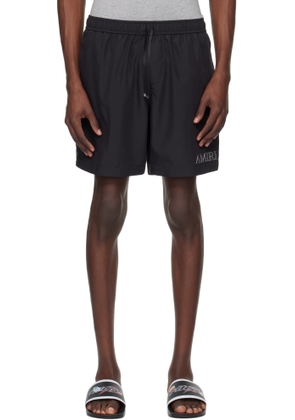 AMIRI Black 'MA' Outline Shorts