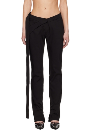 Ottolinger Black Slim Leg Suit Trousers