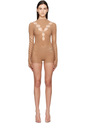 Poster Girl Brown River Bodysuit