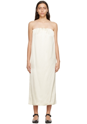 Loulou de Saison Off-White Siple Midi Dress