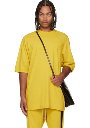 Rick Owens DRKSHDW Yellow Concordians Jumbo SS T-shirt