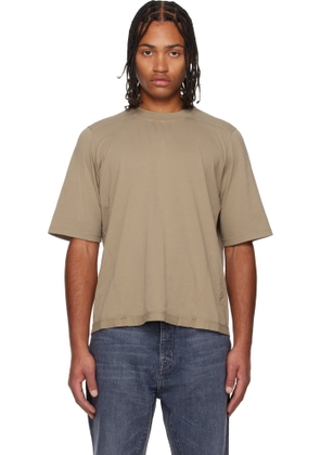 Rick Owens DRKSHDW Taupe Concordians Walrus T-shirt