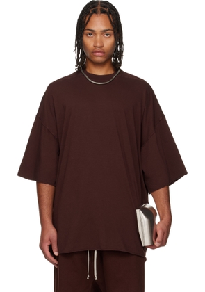 Rick Owens DRKSHDW Burgundy Concordians Tommy T-shirt