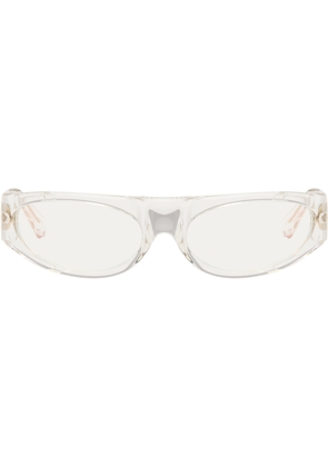 Casablanca Transparent Crystal Sport Sunglasses