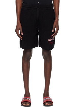 AMIRI Black 'Hollywood Auto' Mesh Shorts