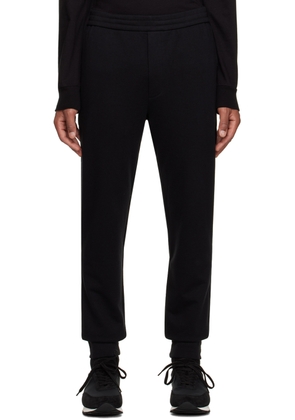 The Row Black Edgar Sweatpants
