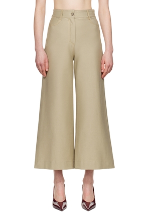 MM by Max Mara Brown Fausto Trousers