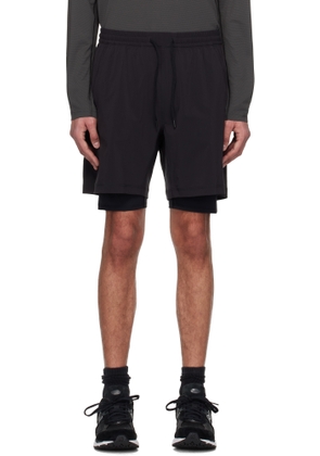 Reigning Champ Black 4-Way Combo 7 Training Shorts