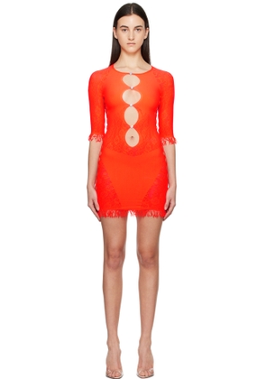 Poster Girl Orange Miranda Minidress