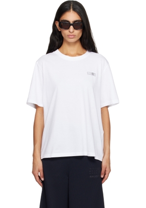 MM6 Maison Margiela White Cotton Jersey T-shirt