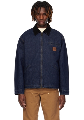 Carhartt Work In Progress Blue OG Detroit Denim Jacket