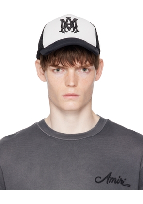 AMIRI Black MA Two Tone Trucker Cap