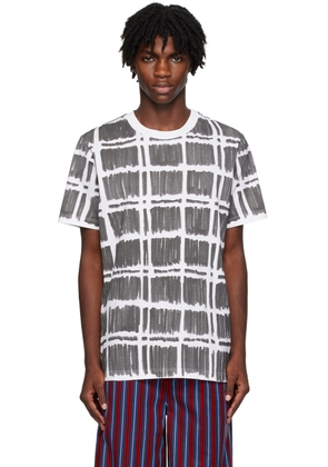 Marni Black Check T-Shirt