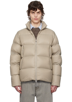 Moncler Beige Tarn Down Jacket