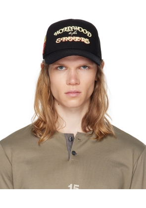 AMIRI Black 'Sinners' Trucker Cap