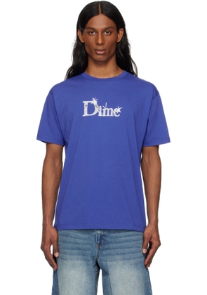 Dime Blue Classic Shiny T-shirt