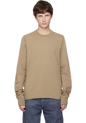 Rick Owens DRKSHDW Taupe Concordians Crewneck Sweatshirt