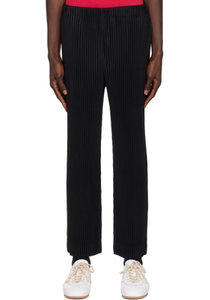 HOMME PLISSÉ ISSEY MIYAKE Black Monthly Color November Trousers