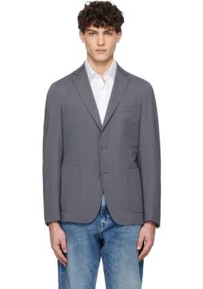 BOSS Gray Slim Fit Blazer