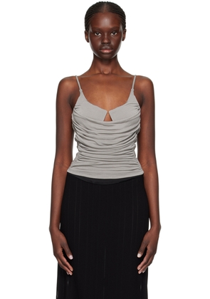 Paris Georgia SSENSE Exclusive Taupe Otto Tank Top