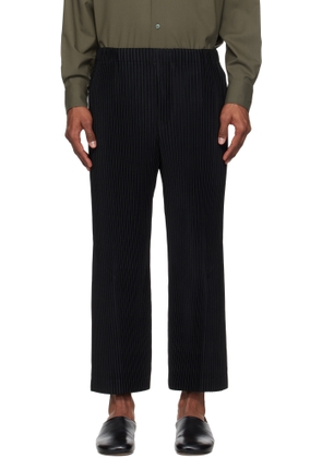 HOMME PLISSÉ ISSEY MIYAKE Black Monthly Color April Trousers