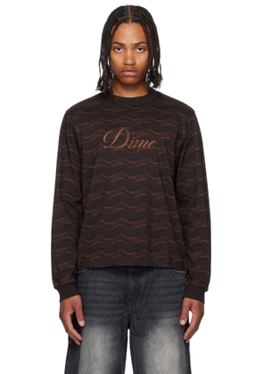 Dime Brown Transmission LS T-shirt