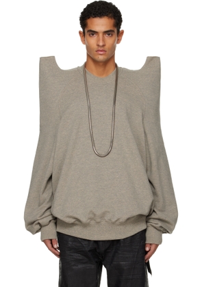 Rick Owens DRKSHDW Gray Concordians Tecsweat Sweatshirt