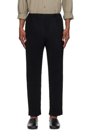 HOMME PLISSÉ ISSEY MIYAKE Black Basics Trousers