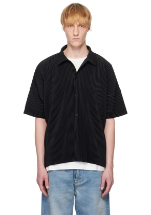HOMME PLISSÉ ISSEY MIYAKE Black Monthly Color April Shirt