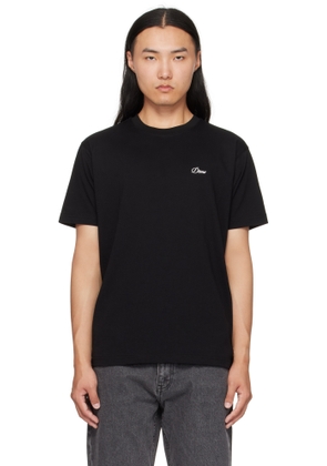 Dime Black Cursive Logo T-shirt