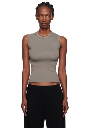 FLORE FLORE Taupe Esmé Tank Top