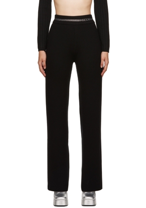 GCDS Black Bling Trousers