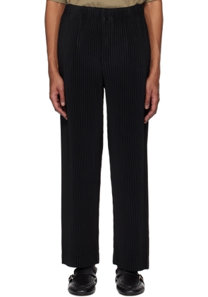 HOMME PLISSÉ ISSEY MIYAKE Black Monthly Color January Trousers