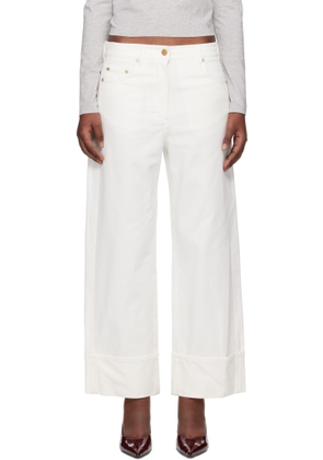 Max Mara White Cervia Jeans