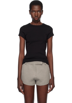 FLORE FLORE Black Car Baby T-shirt