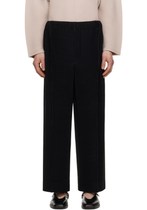 HOMME PLISSÉ ISSEY MIYAKE Black Monthly Color February Trousers