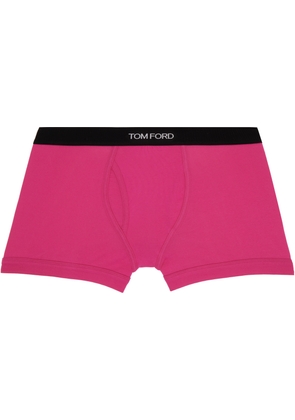 TOM FORD Pink Cotton Boxer Briefs